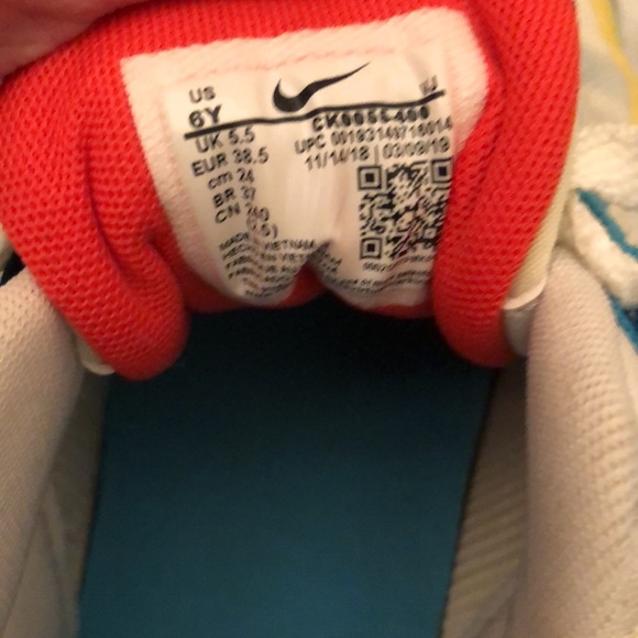 NIKE AIR MAX 96 GS RUNNING SNEAKERS MENS-BOYS SIZE 6Y WOMENS SIZE 8 - Picture 6 of 16